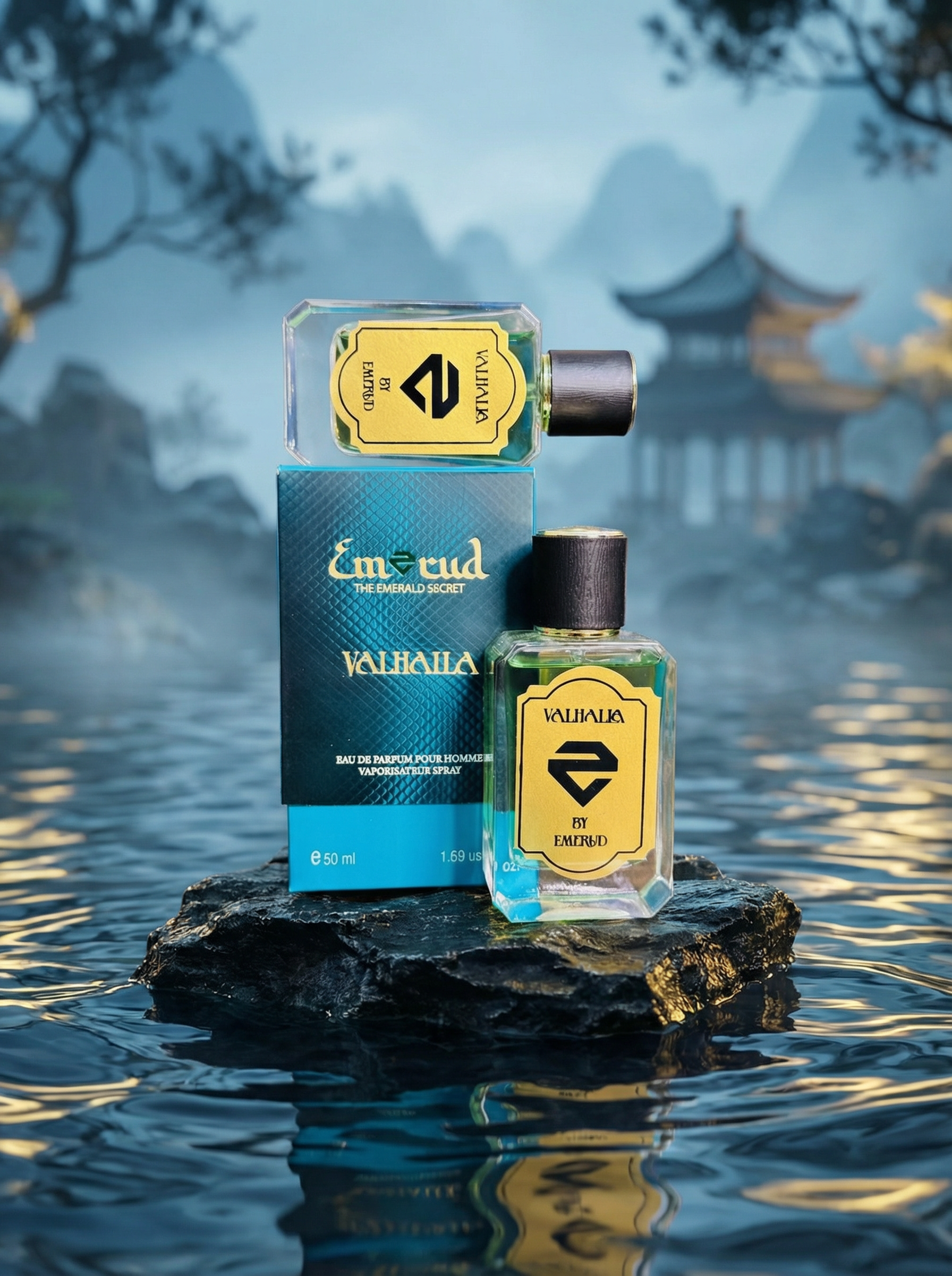 Emerud Valhalla Perfume – Fresh Citrus Musky Women’s Fragrance | Long-Lasting Office & Daily Wear Scent