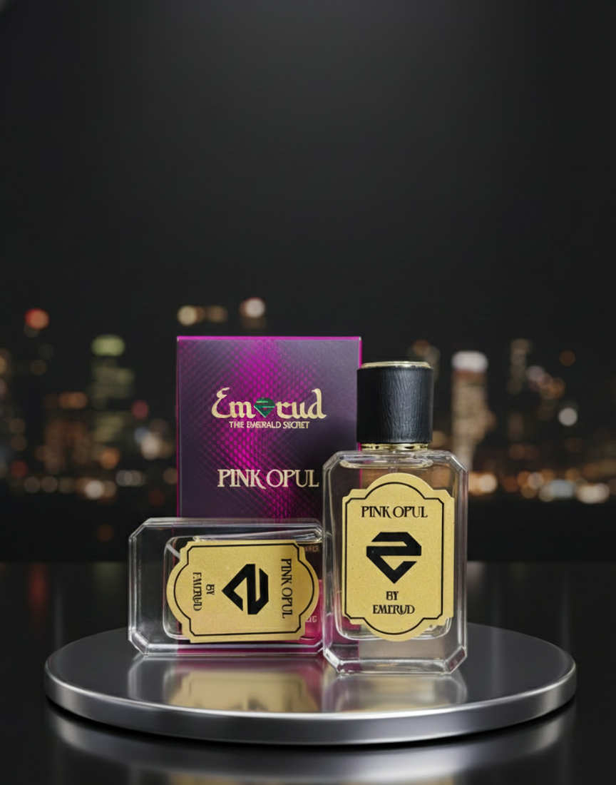Emerud Pink Opal Perfume for Women – Floral Fruity Patchouli Luxury Fragrance | Long-Lasting Office & Party Wear Scent