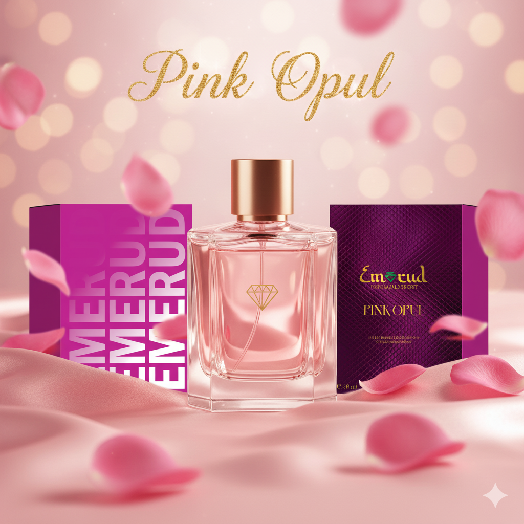 Pink Opul by Emerud – Best Long-Lasting Floral Perfume for Women | Elegant Daily Wear Fragrance