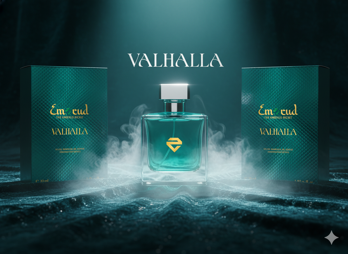 Emerud Valhalla Perfume – Fresh Citrus Musky Women’s Fragrance | Long-Lasting Office & Daily Wear Scent